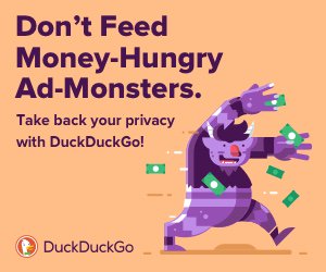 Take back your privacy with DuckDuckGo!